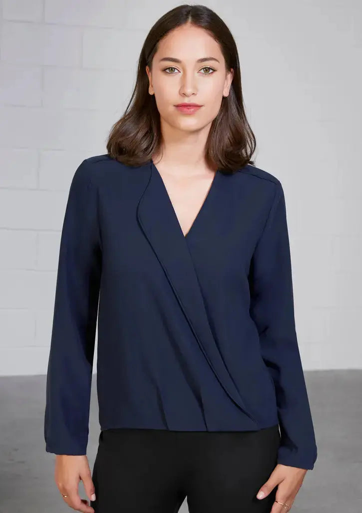 Biz Collection Lily Women's Hi-Lo Blouse S014LL Biz Collection